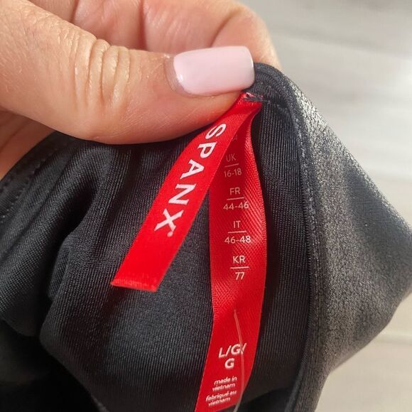 Spanx Faux Leather Leggings Black Multiple Sizes New With Tags - Picture 8 of 12